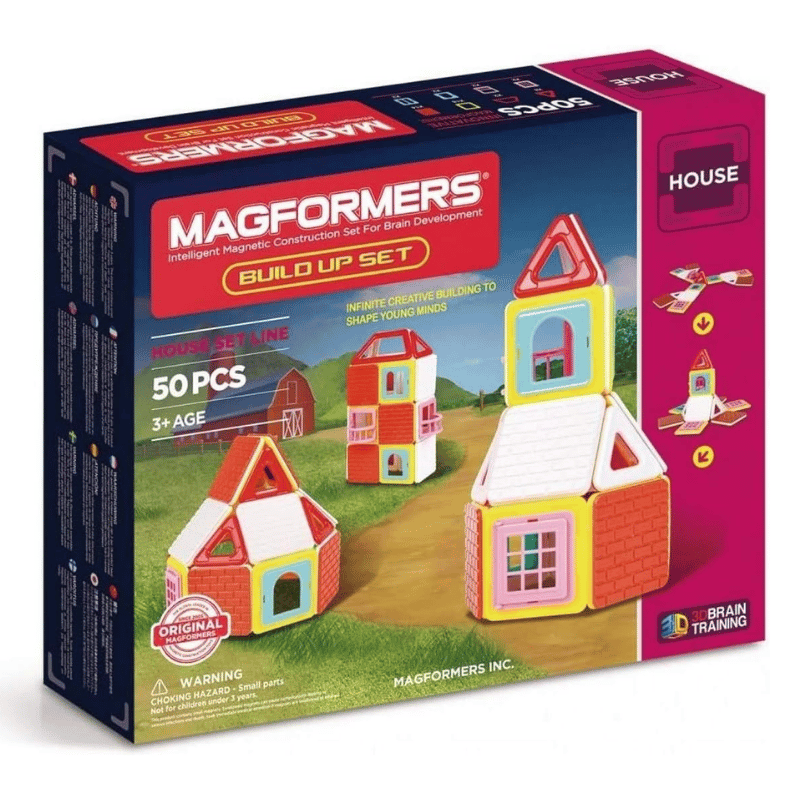 Magformers Mıknatıslı Build Up Set - 50 Parça