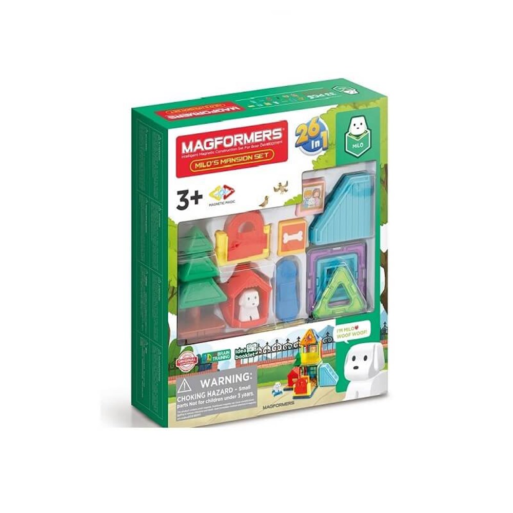 Magformers Mıknatıslı Milo Set 33 Parça