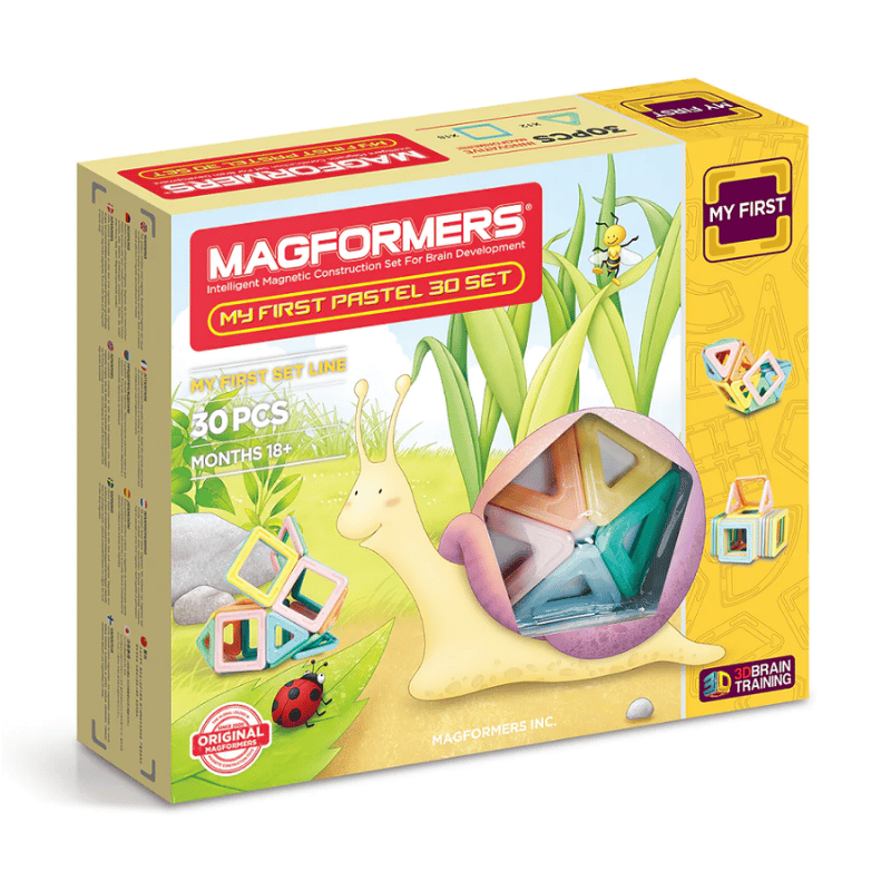 Magformers Mıknatıslı My First Pastel Set - 30 Parça