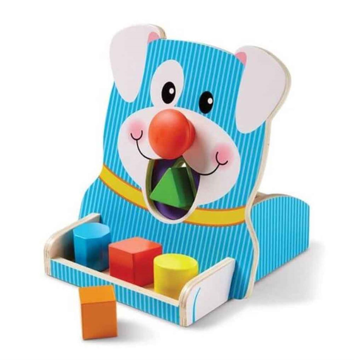 Melissa & Doug Ahşap Döndür ve Besle - Şekiller