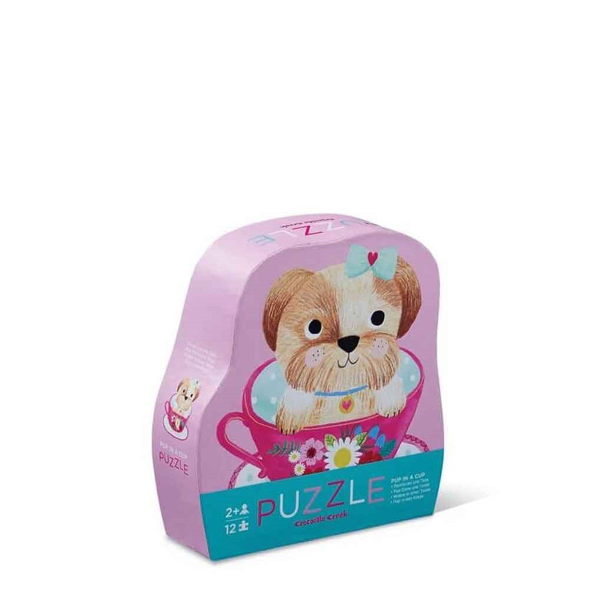 Mini Puzzle Sevimli Köpek 12 Parça