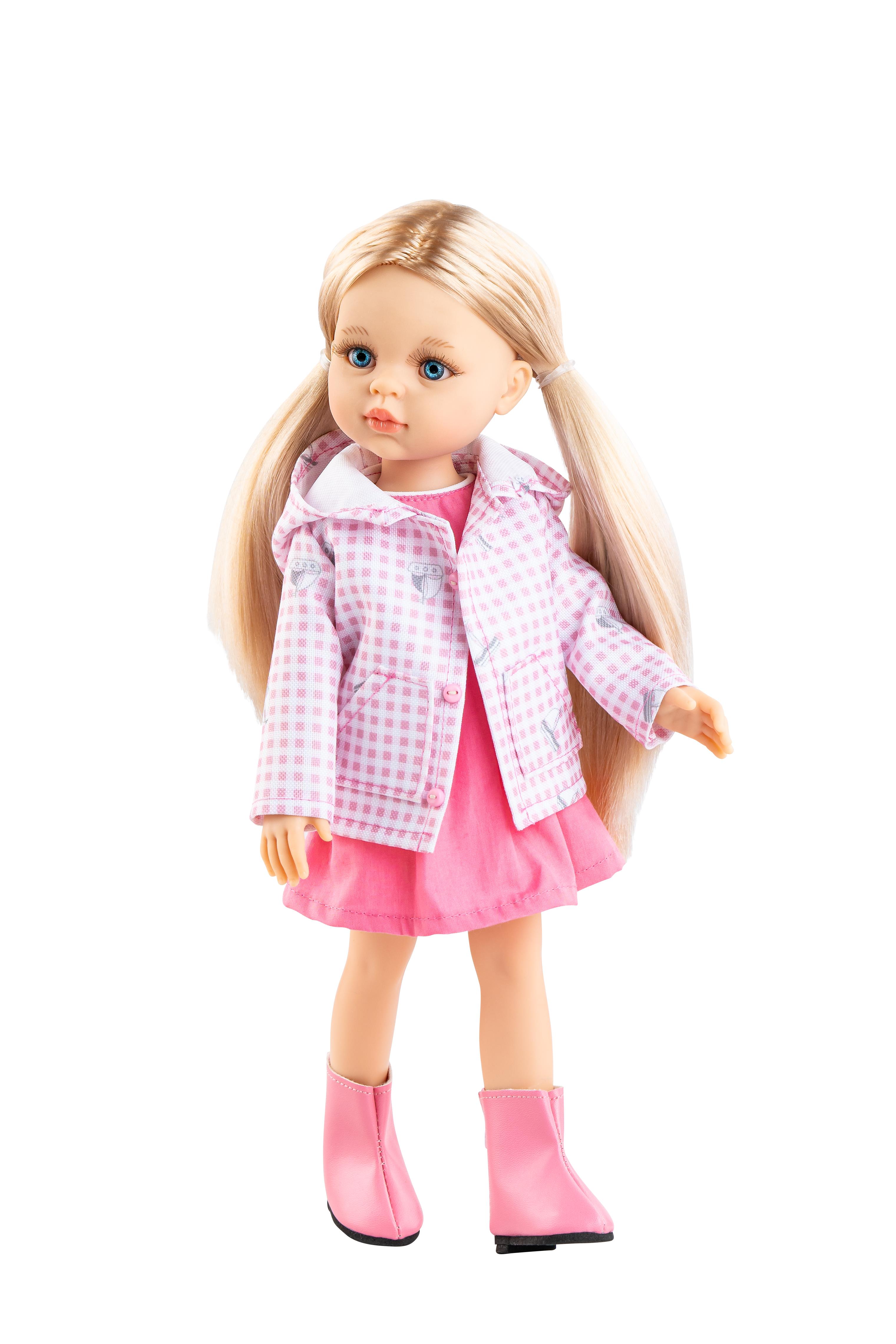 Paola Reina / Rosa  Amiga Oyuncak Bebek 32 CM