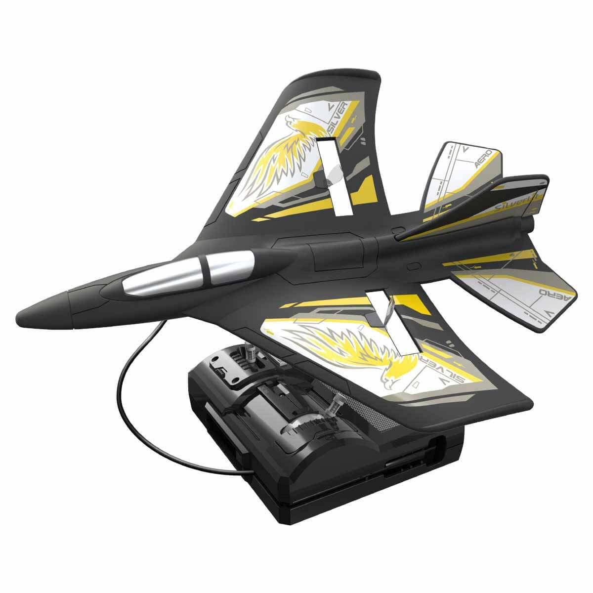 Silverlit Flybotic X-Twin Evo Uzaktan Kumandalı Uçak - Sarı