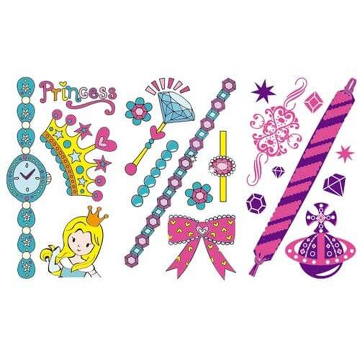 Tattoo Temporary Princess / Dövme - Prenses