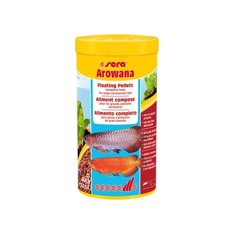 Sera Arowana Balık Yemi 1000 ml 360 gr