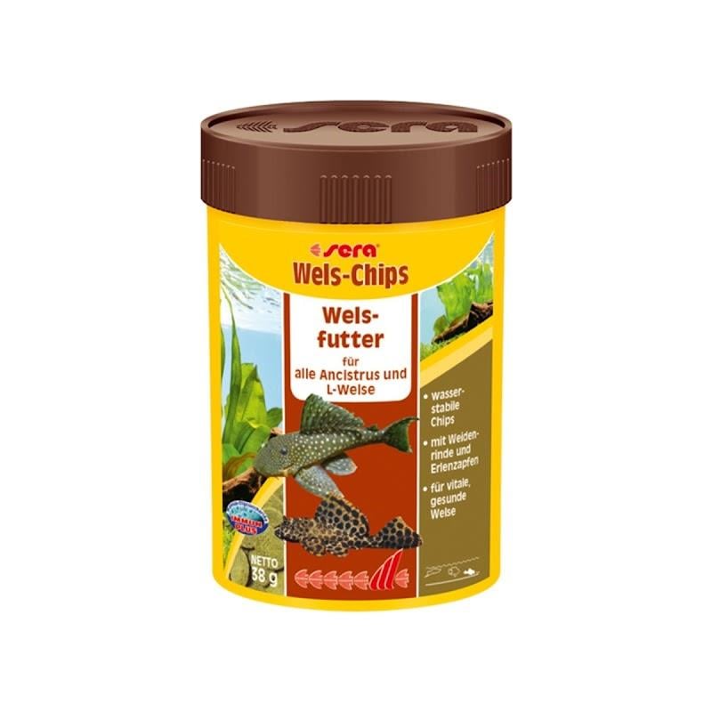 Sera Wels-Chips Balık Yemi 100ml 38 gr