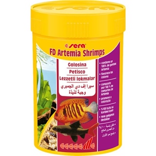 Sera FD Artemia Shrimp 100 Ml (7 Gr) Balık Yemi