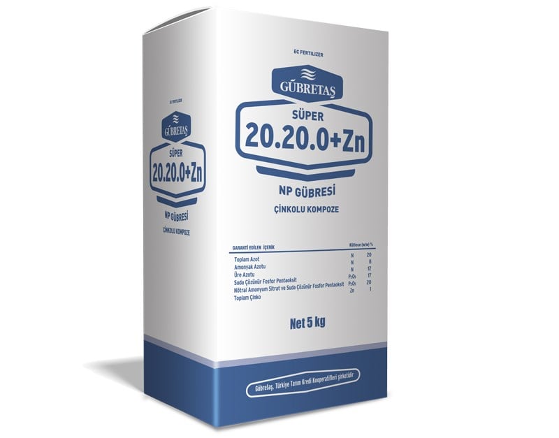 20.20.0+ZN - KATI GÜBRE (5 Kg)