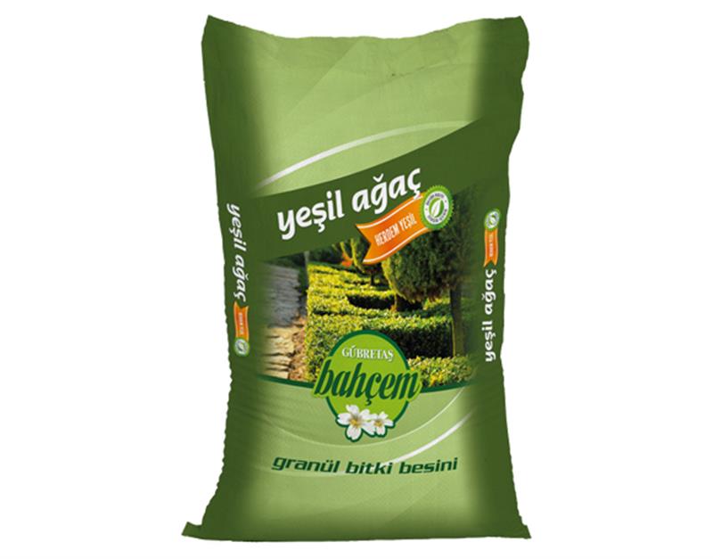 HERDEM YEŞİL AĞAÇLAR VE SÜS ÇALILARI İÇİN GRANÜL BESİN (20 Kg)