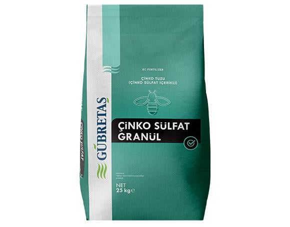 GRANÜL ÇİNKO SÜLFAT (25 Kg)
