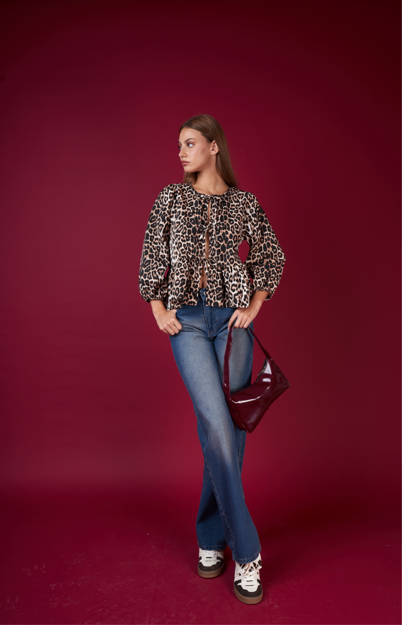 Palazzo Jean Pantolon Kahve Tint