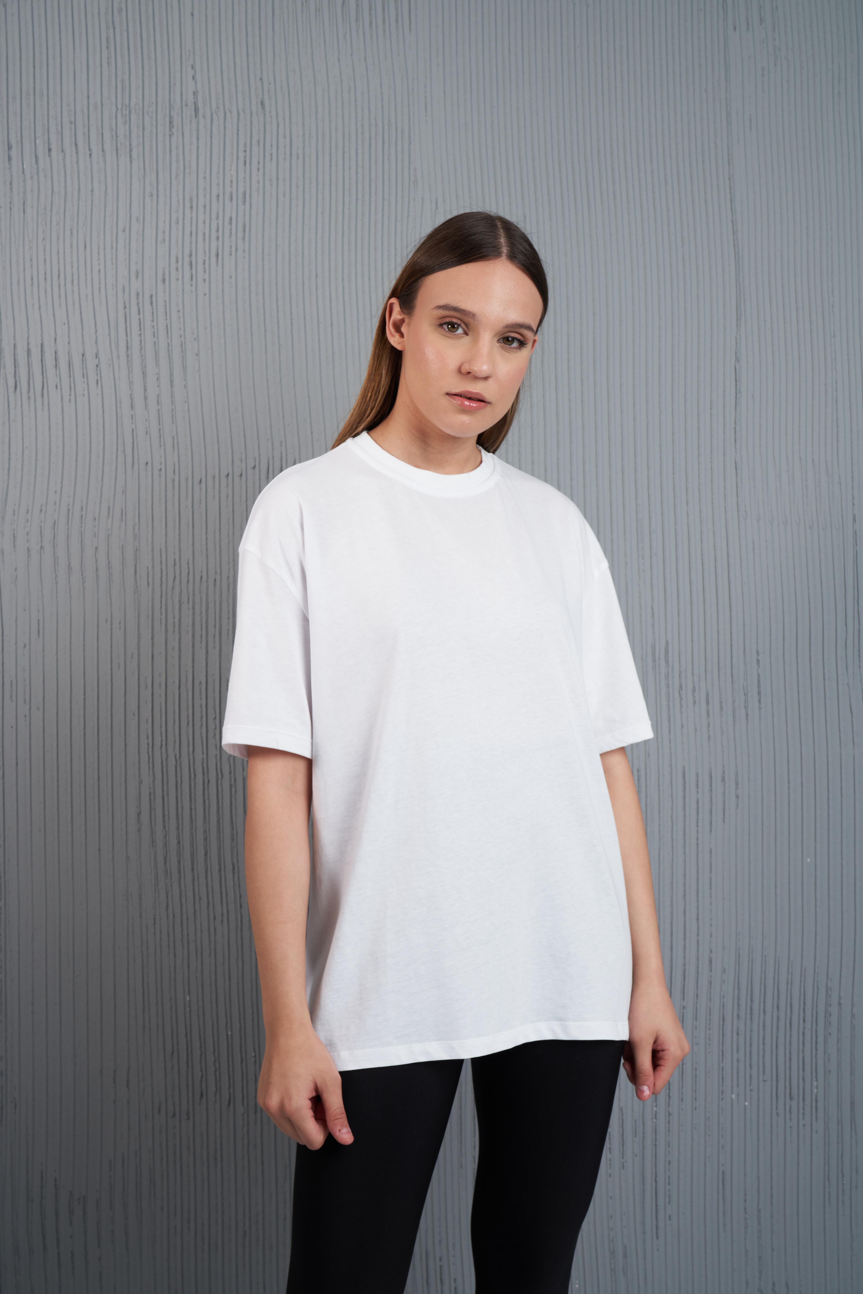 Basic T-shirt Ekru