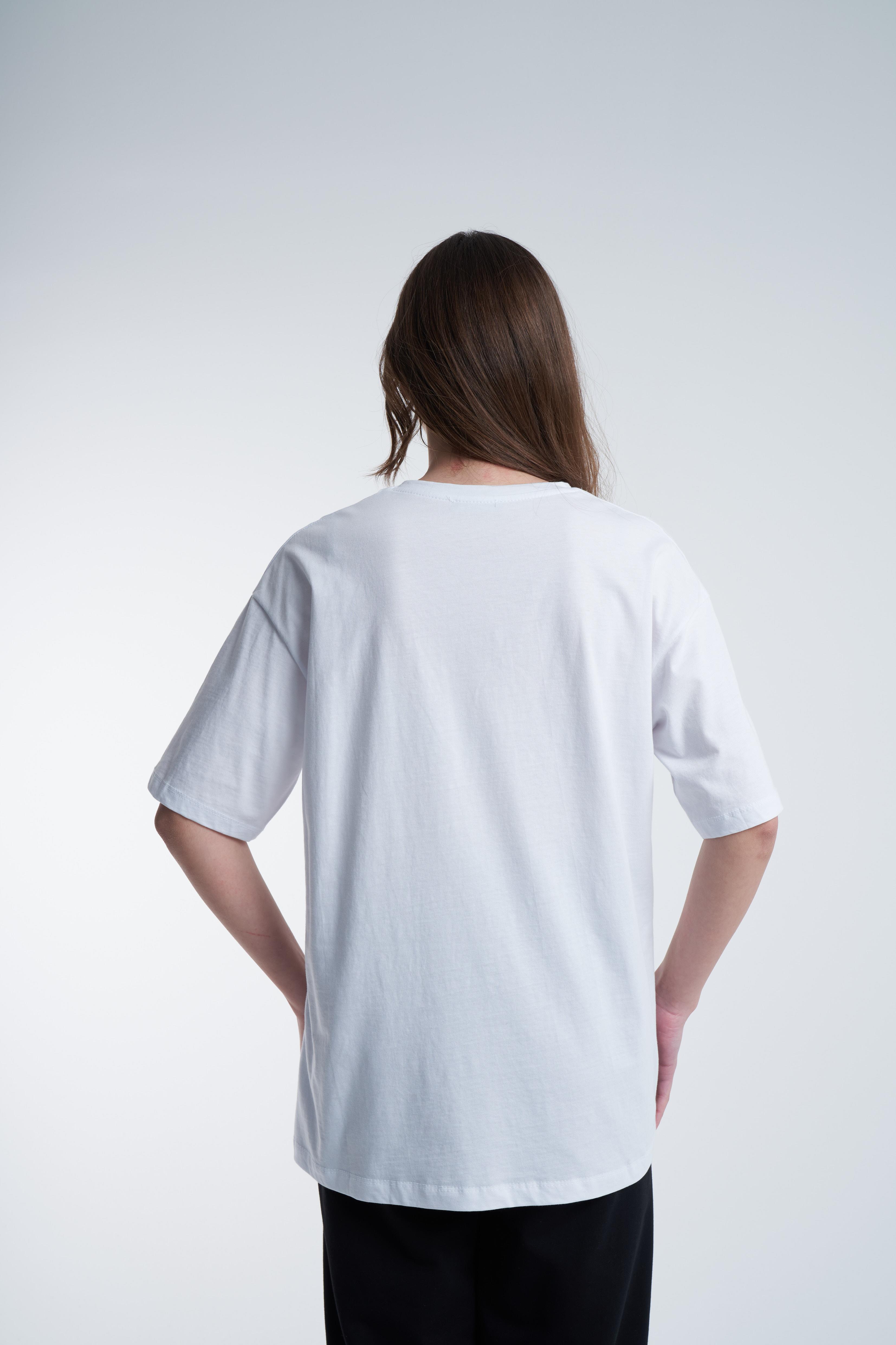 Basic T-shirt Ekru