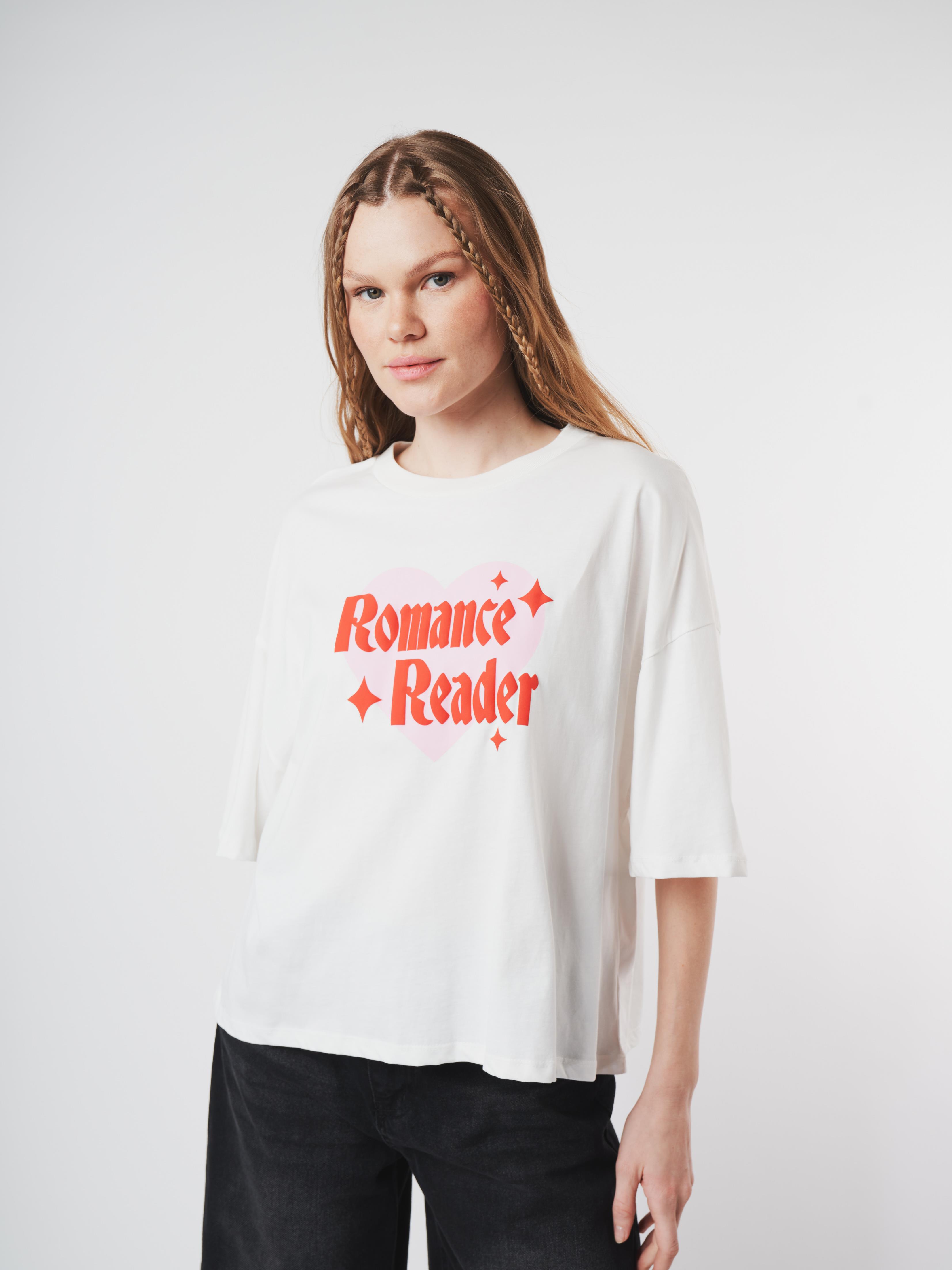 Baskılı Kısa Kol T-shirt Ekru