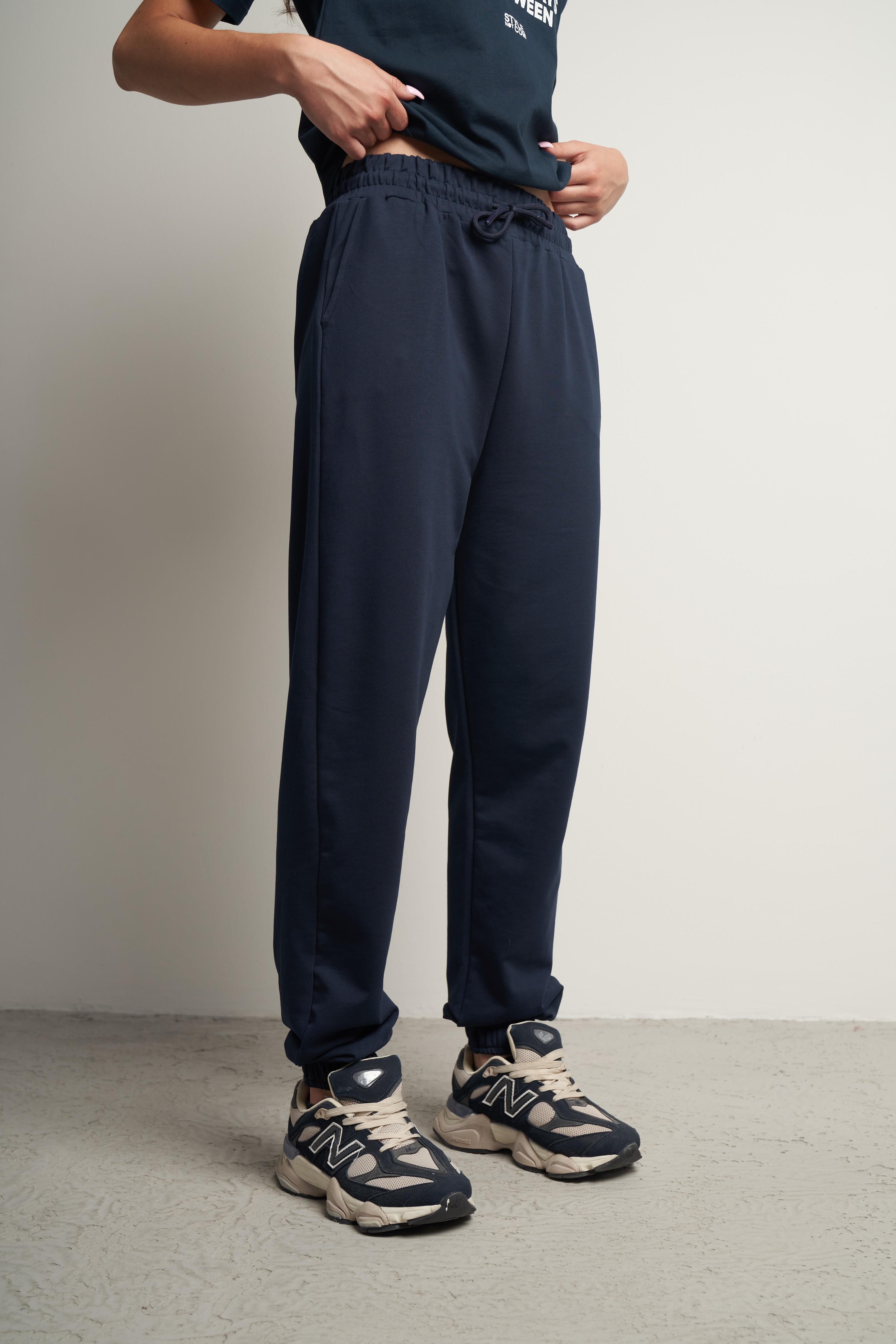 Bel Paça Lastik Basic Eşofman Lacivert