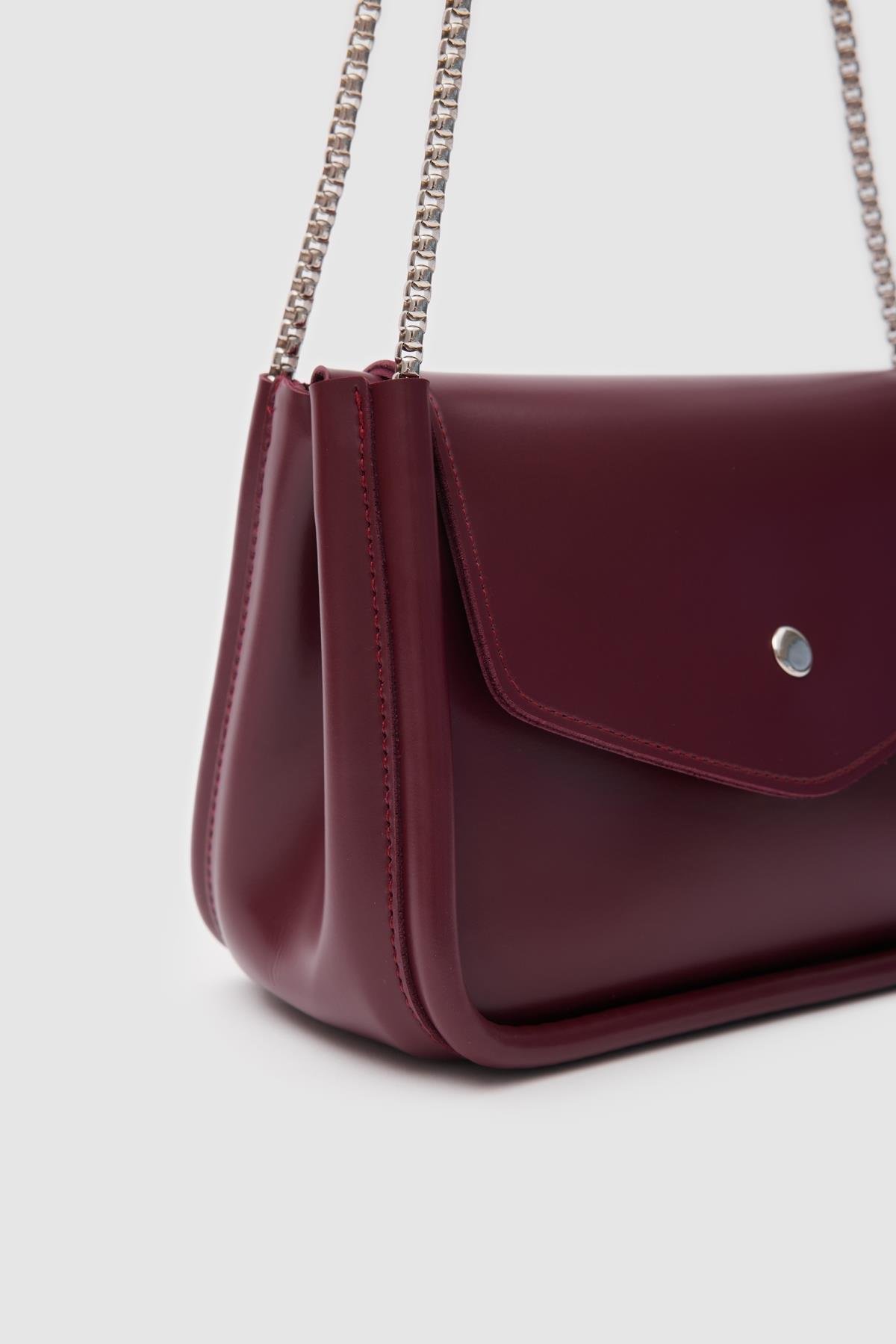 Cute El ve Çapraz Çanta Bordo