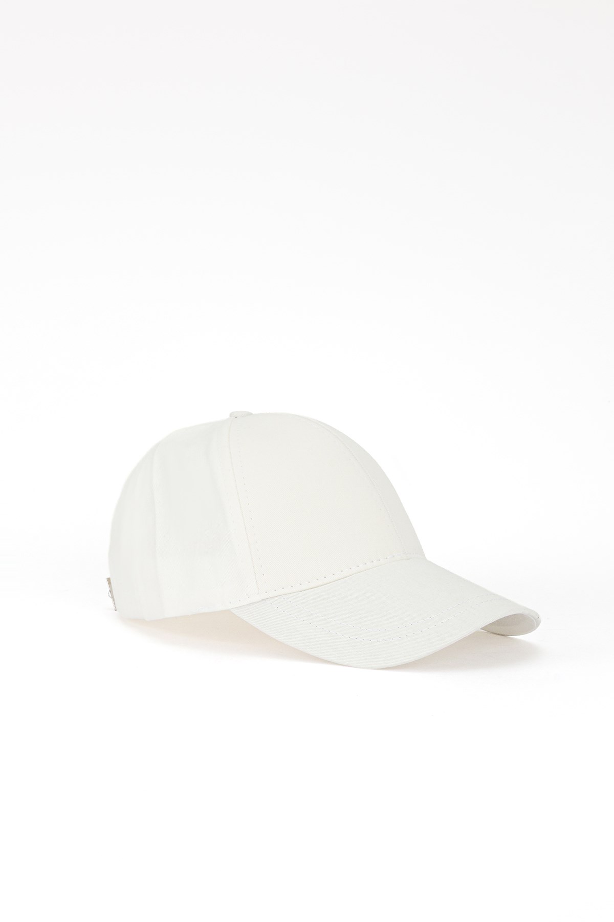 Düz Basic Kep Ekru