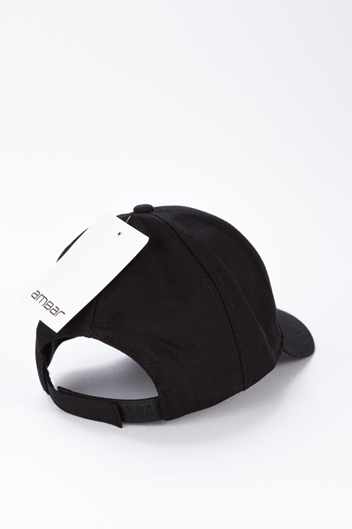 Düz Basic Kep Siyah