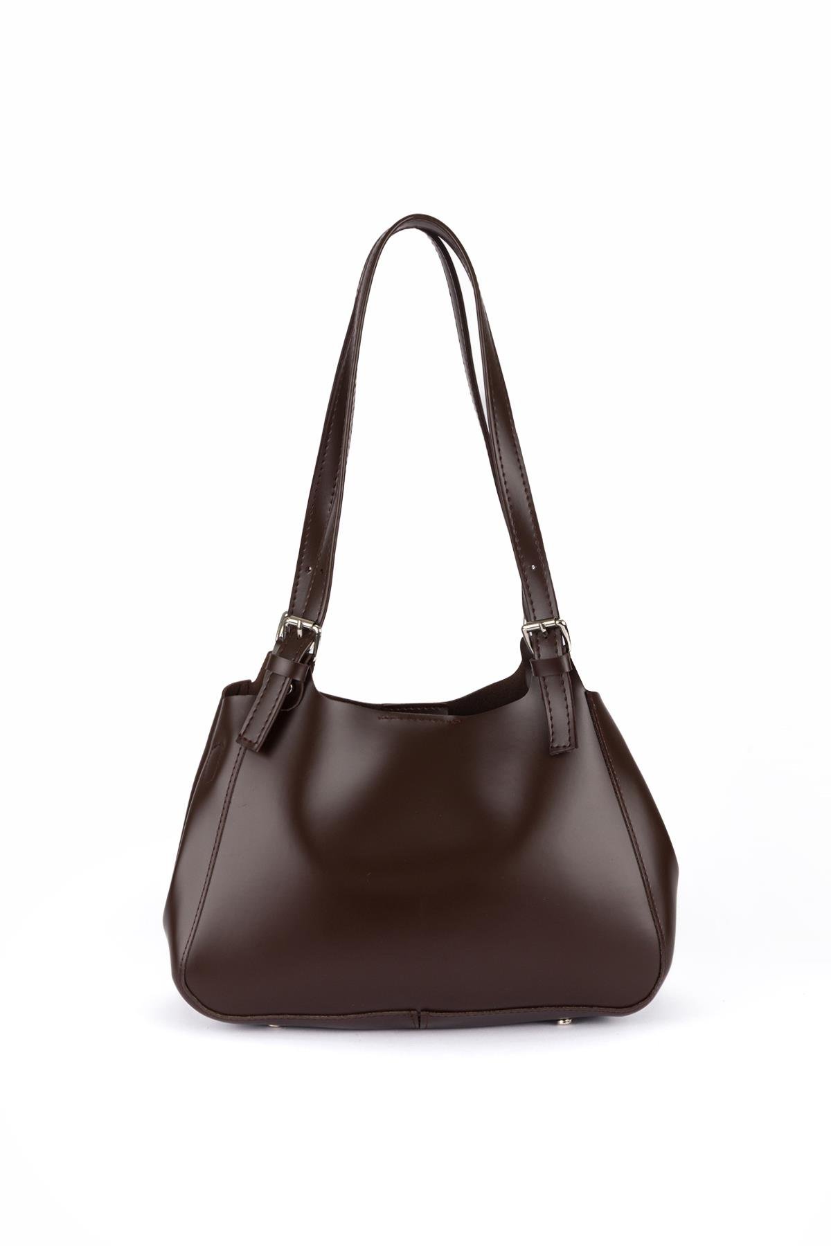 Madam Model Omuz Çantası Kahve