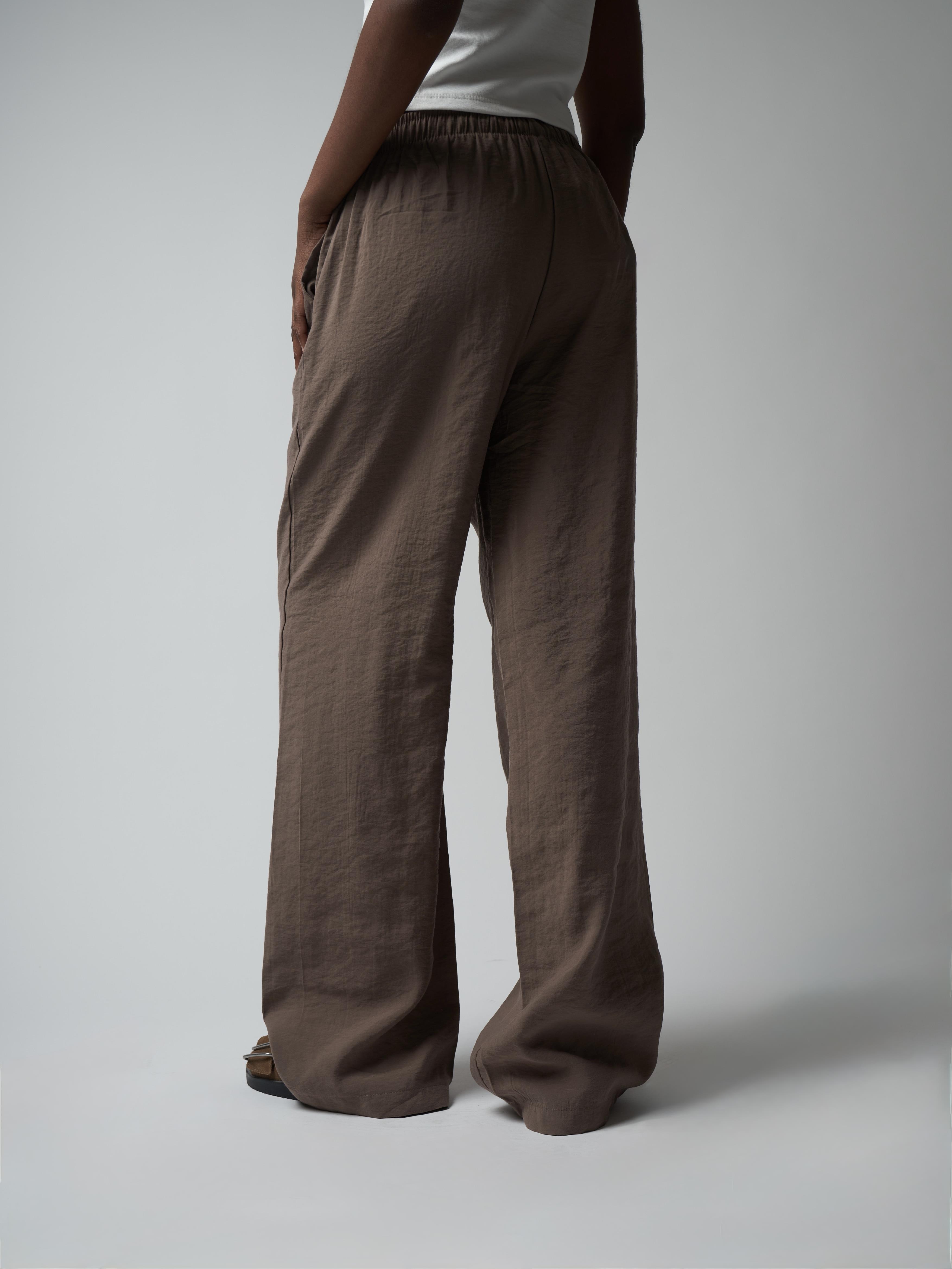 Modal Bol Paça Pantolon Vizon