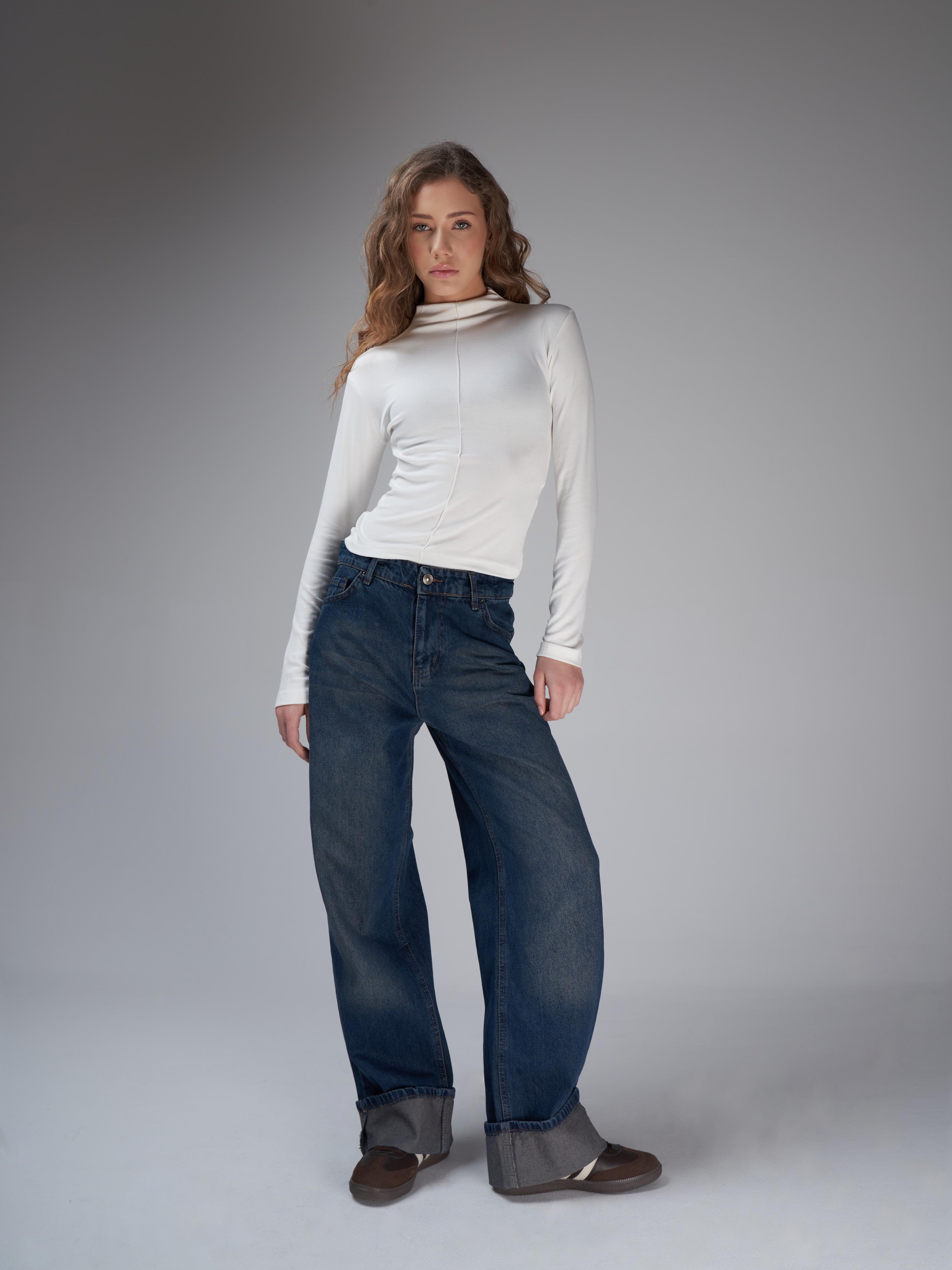 Palazzo Jean Pantolon Kahve Tint