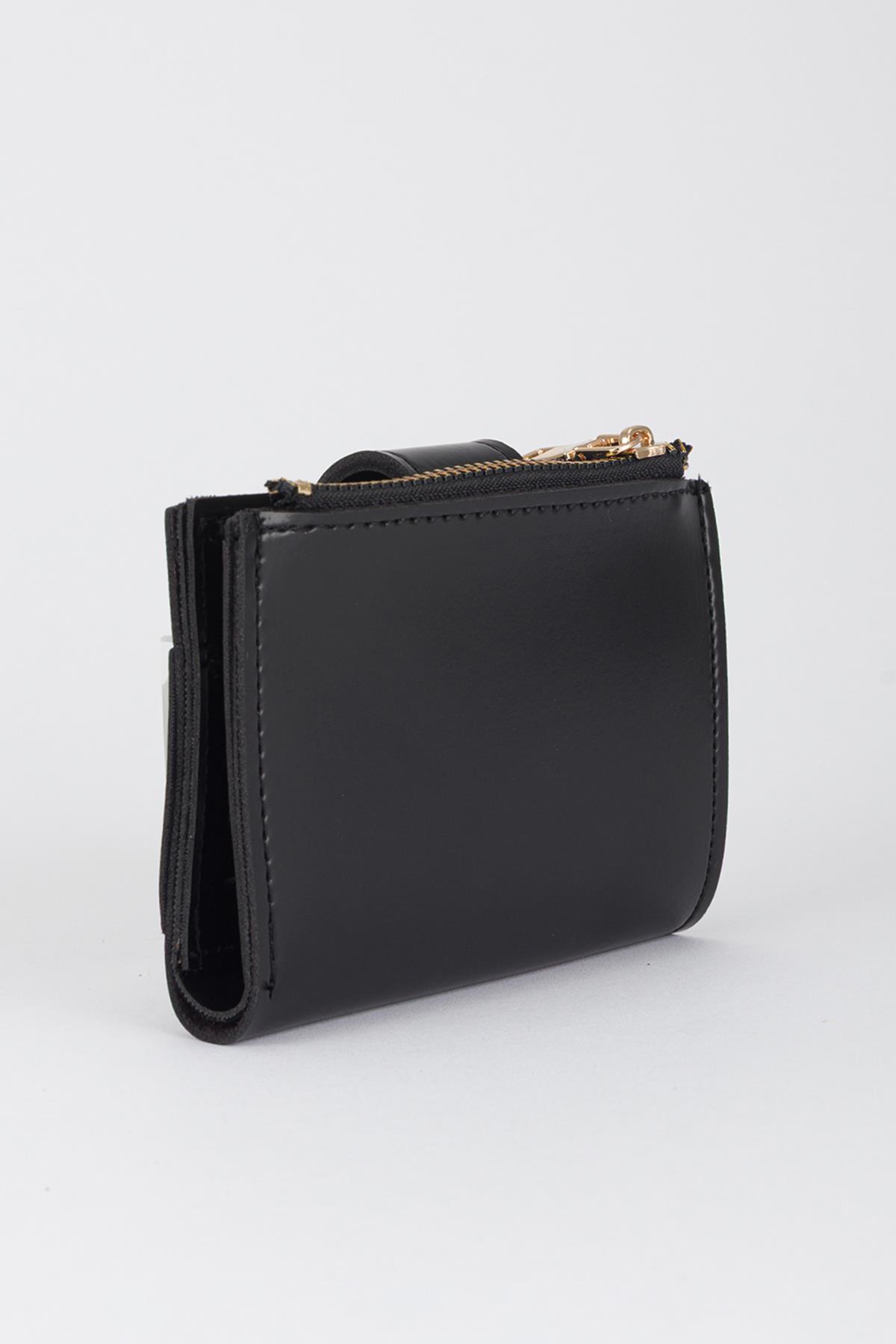 Patlı Kante Cüzdan Siyah