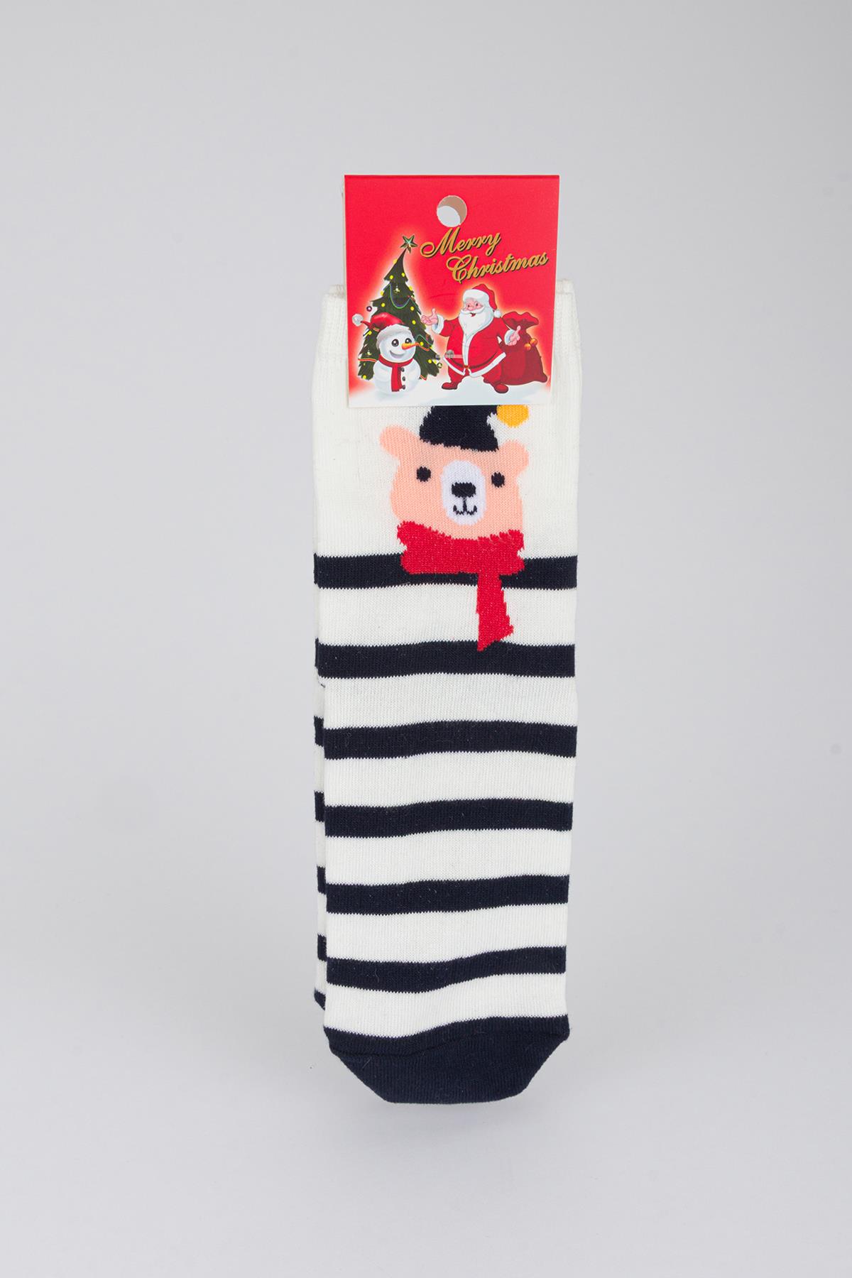 Yılbaşı Temalı Çorap