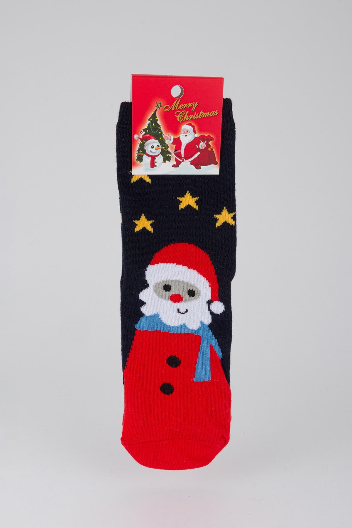 Yılbaşı Temalı Çorap