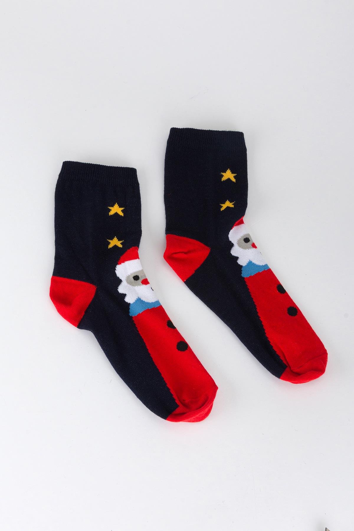 Yılbaşı Temalı Çorap