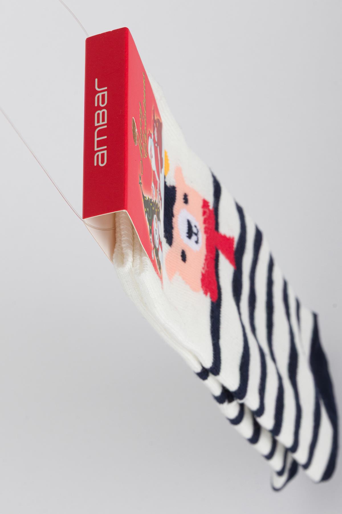 Yılbaşı Temalı Çorap