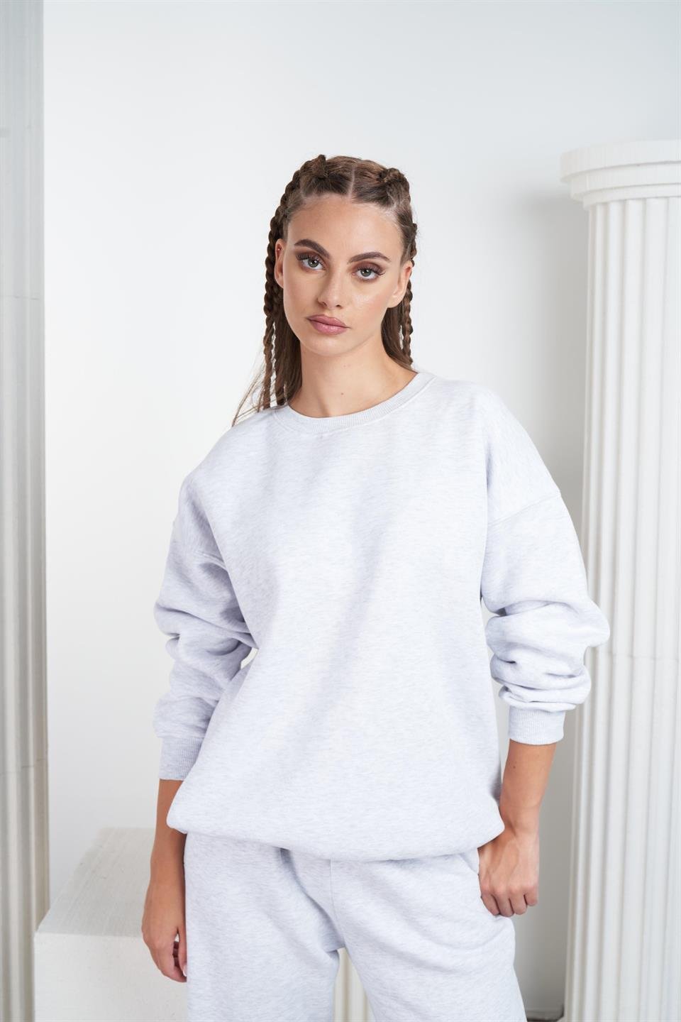 Bacis Oversize Sweatshirt Karmelanj