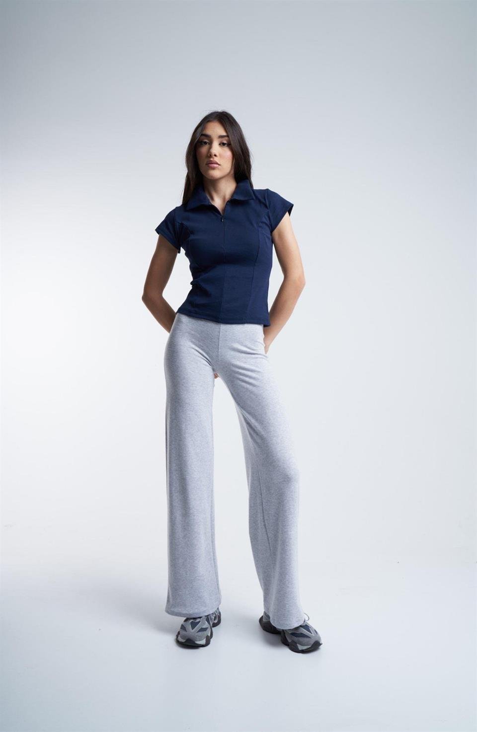 Bol Paça Basic Pantolon Karmelanj