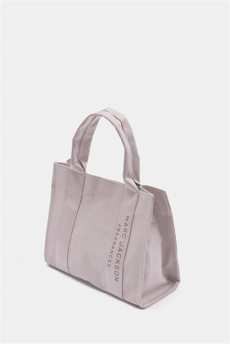 Mark Jackson Baskılı Kol Çantası Gri