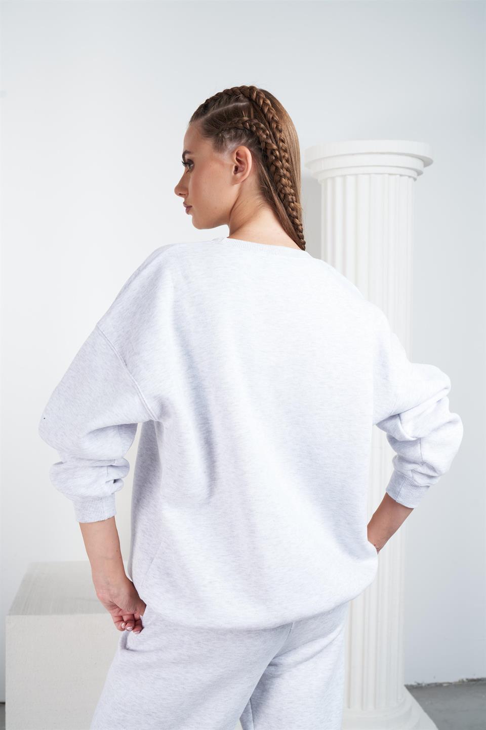 Bacis Oversize Sweatshirt Karmelanj