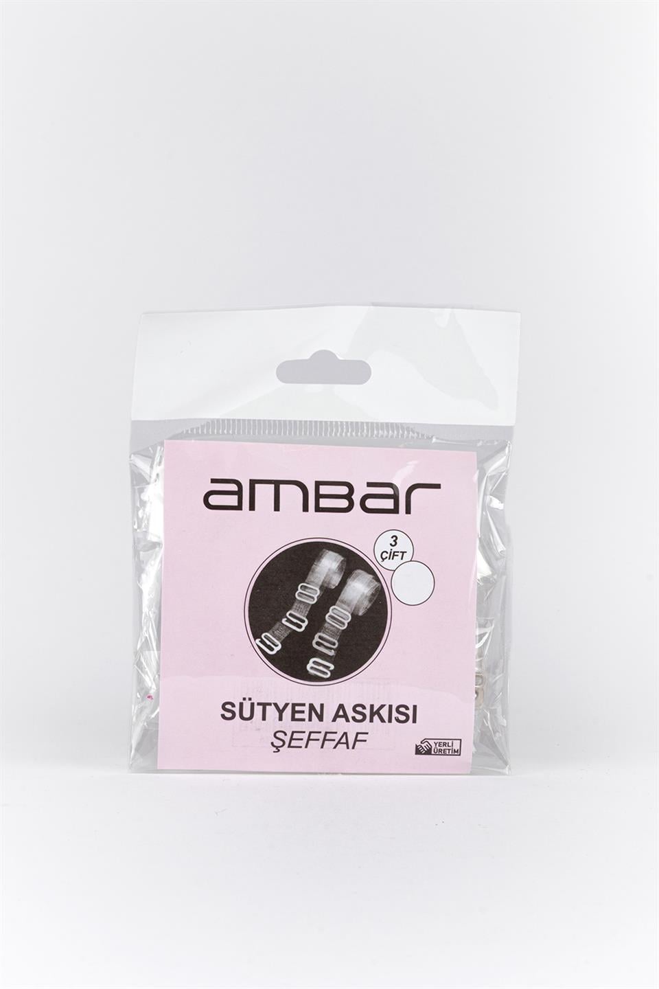 3lü Sütyen Askısı Şeffaf
