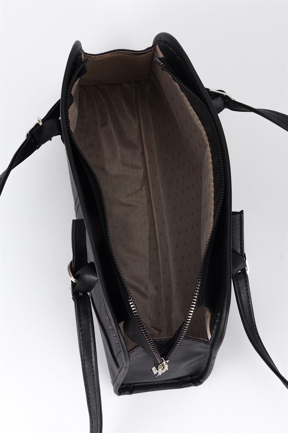 Baget Omuz Çantası Siyah