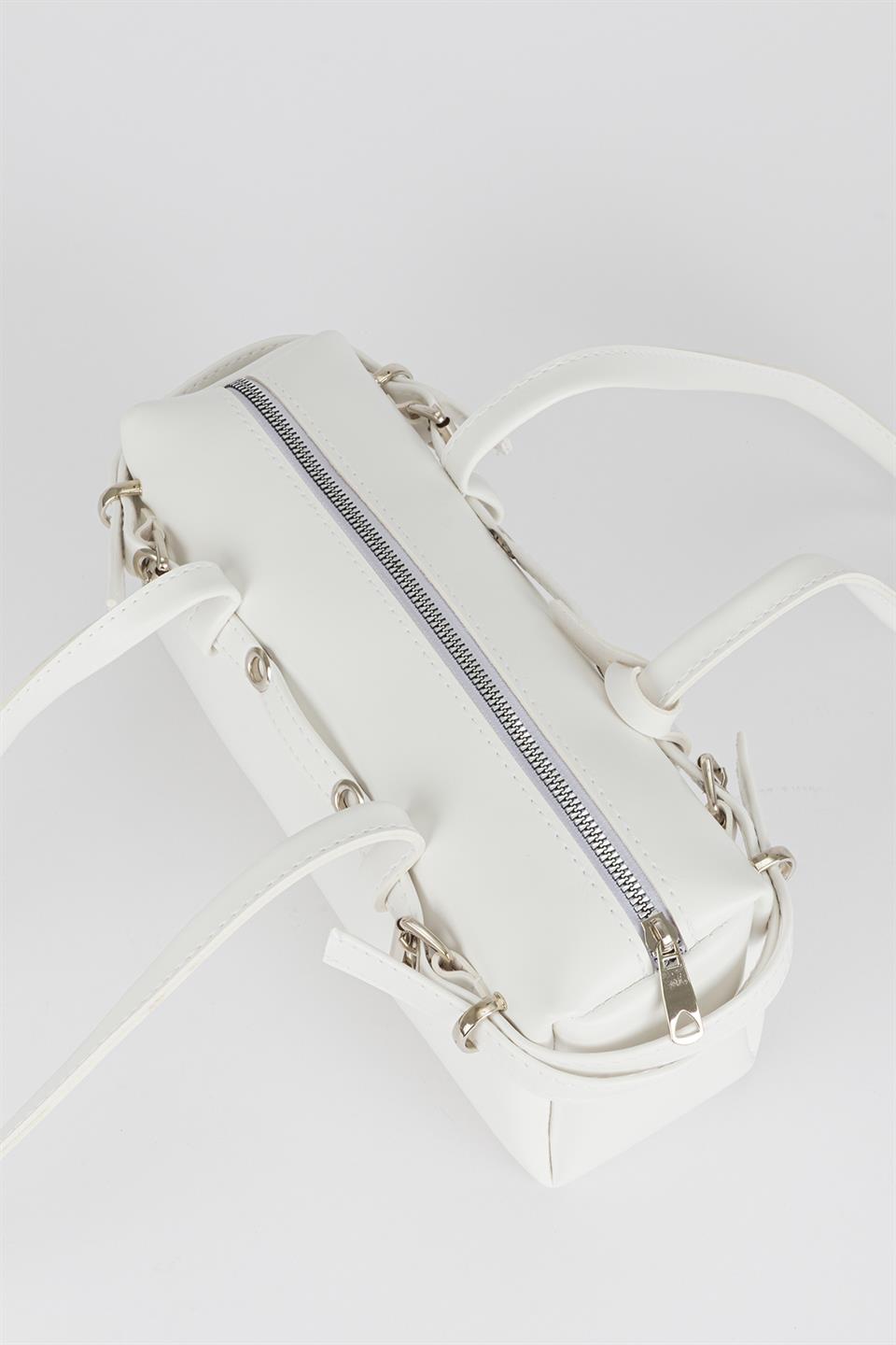 Balance Baget Çanta Beyaz