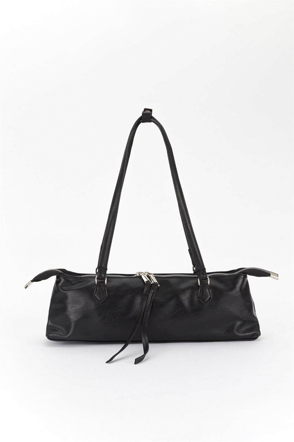 Basic Long Baget Çanta Siyah