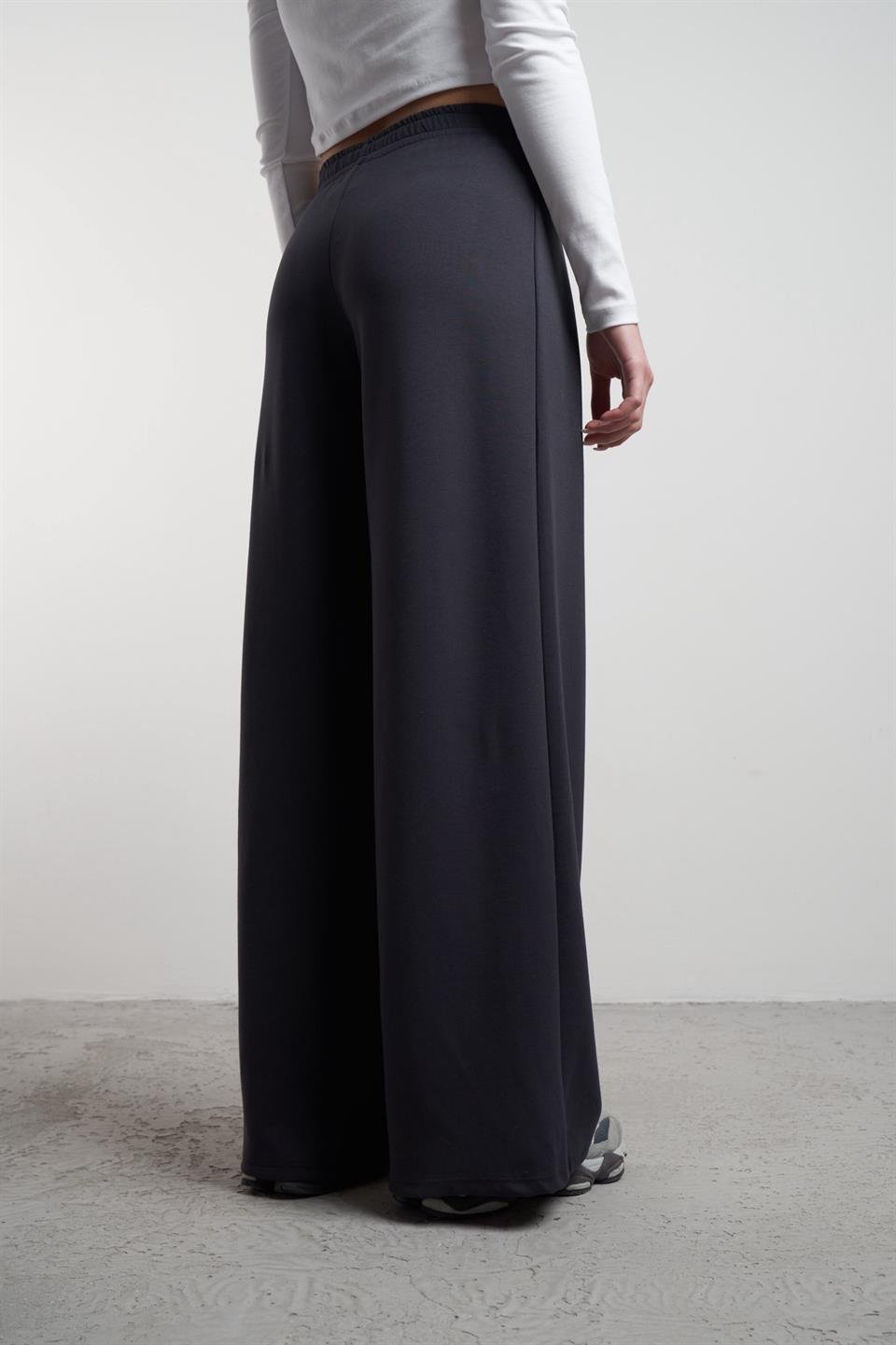 Bol Paça Modal Pantolon Antrasit