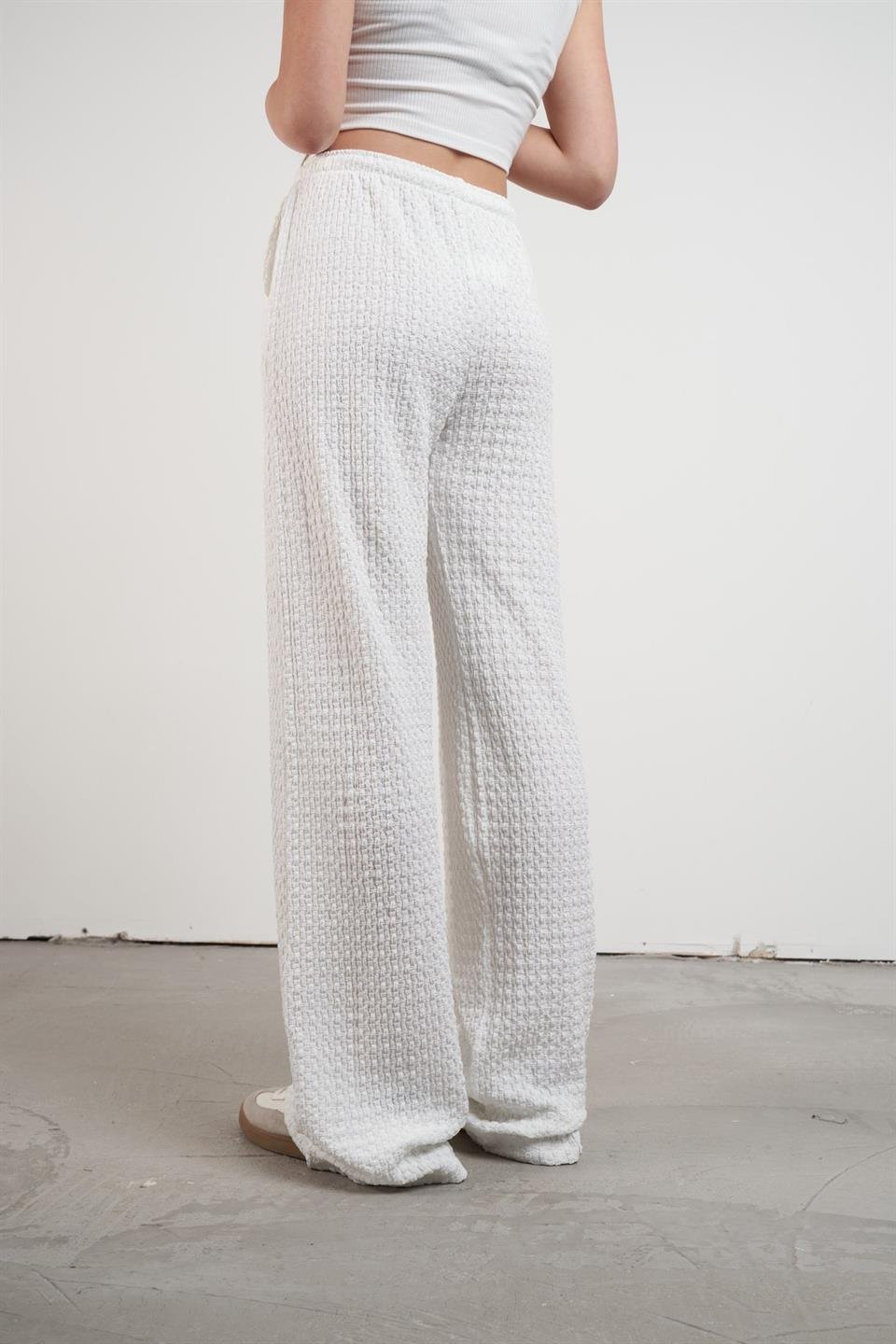 Bol Paça Pantolon Ekru