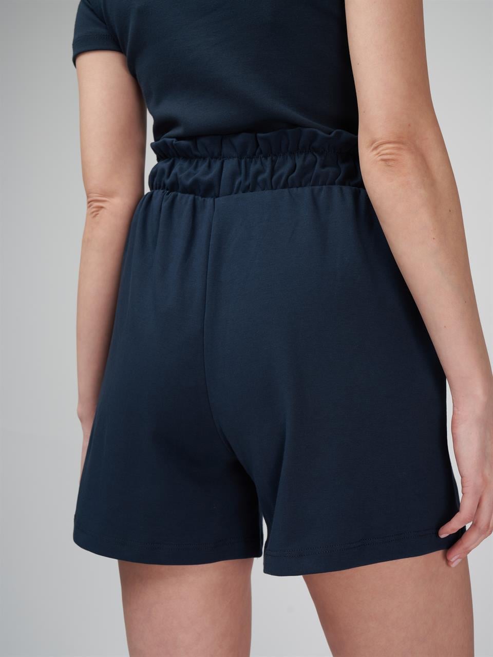 Cepli Kısa Şort Lacivert