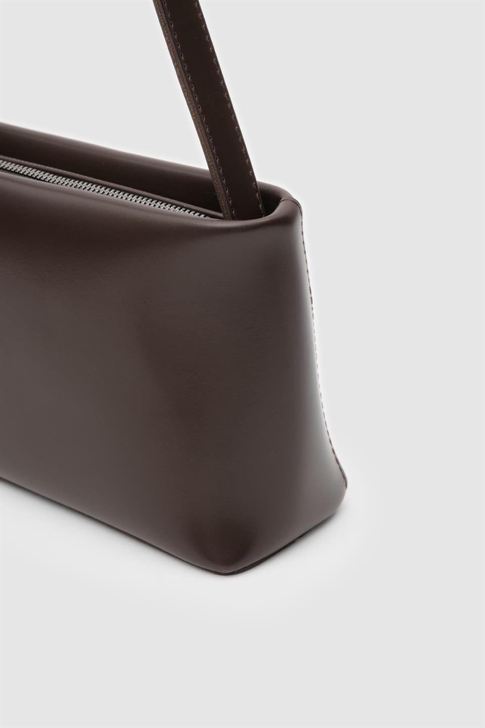 City Baget Çanta Acı Kahve