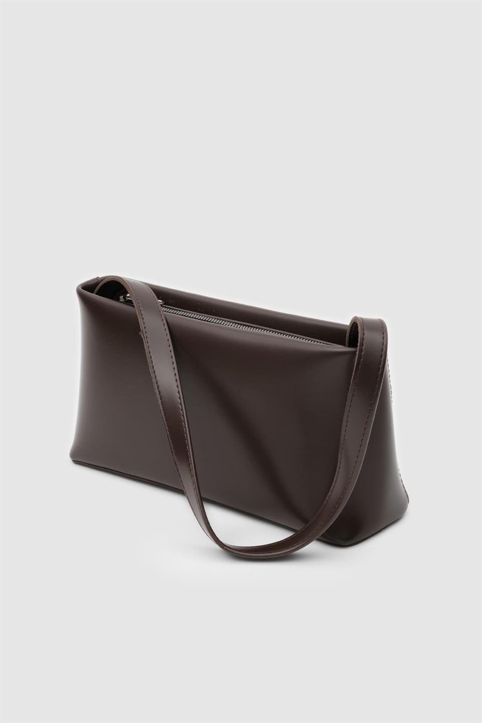 City Baget Çanta Acı Kahve