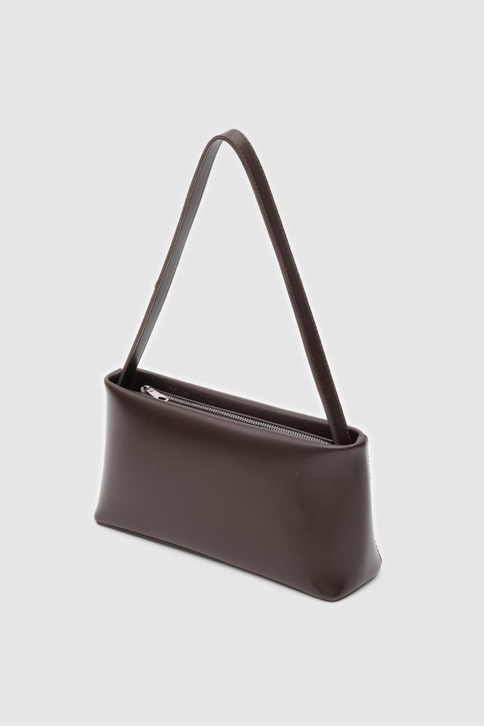 City Baget Çanta Acı Kahve