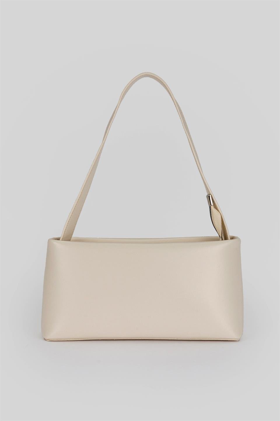 City Baget Çanta Ekru