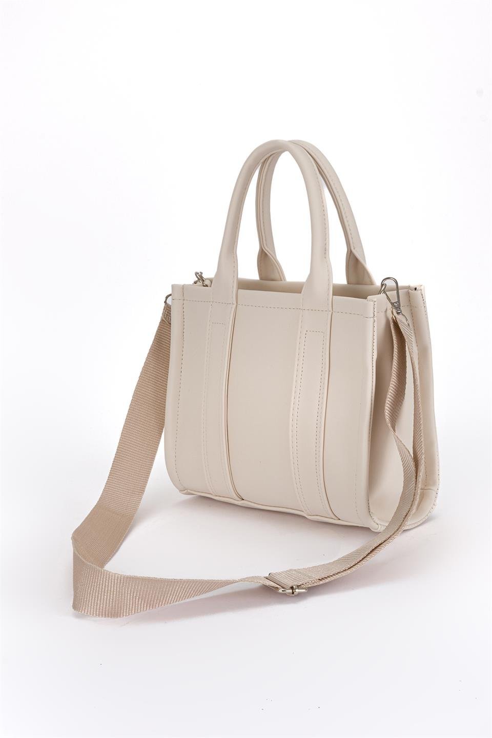 City Çapraz Çanta Krem