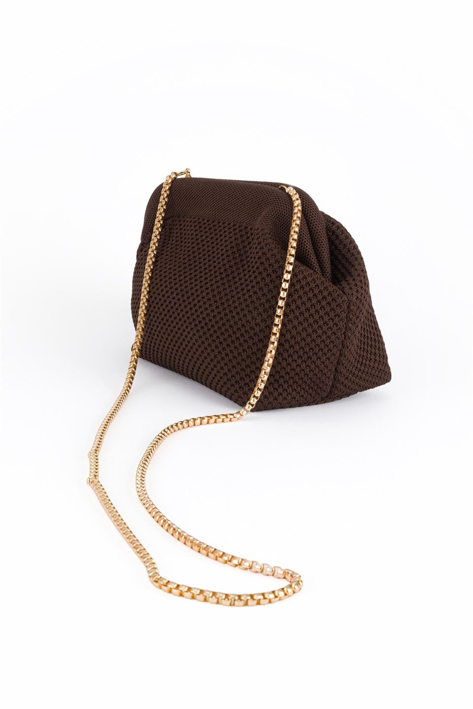 Clutch Çanta Kahve