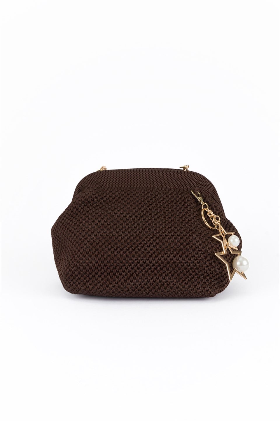 Clutch Çanta Kahve