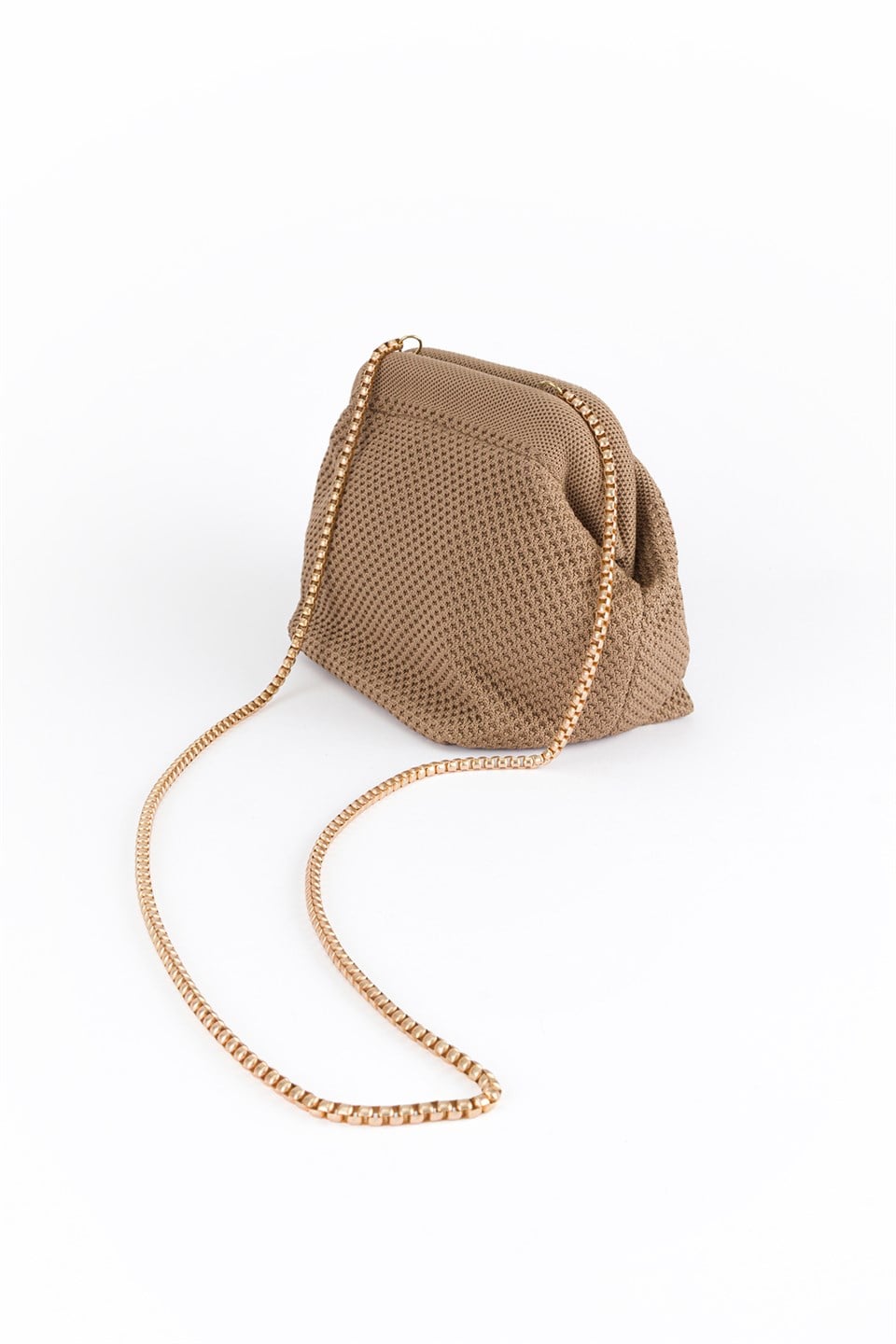 Clutch Çanta Vizon