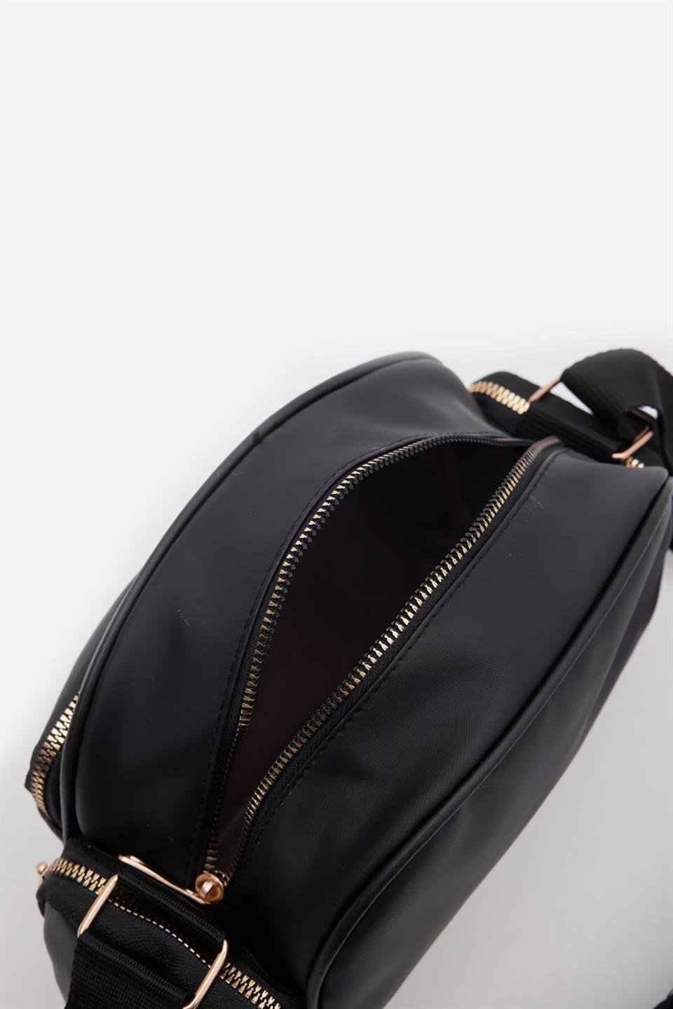 Çok Gözlü Çapraz Çanta Siyah